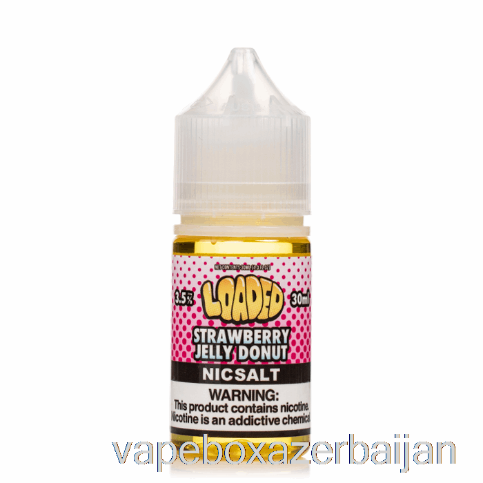 Vape Box Azerbaijan STRAWBERRY JELLY DONUT - Loaded SALTS - Ruthless Vapors - 30mL 35mg